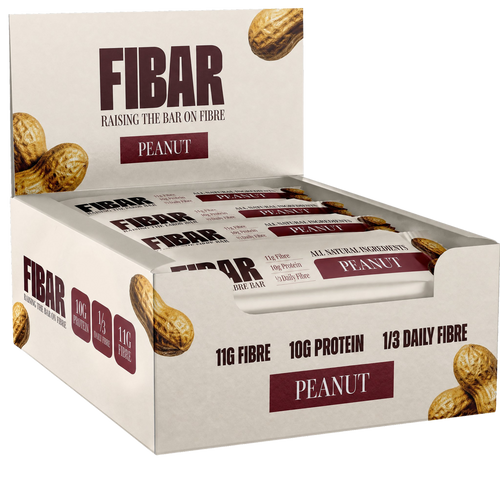 Peanut Butter FIBAR — 12-pack